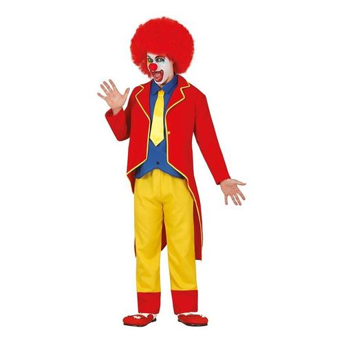 Clown Costume Rouge Et Costume Jaune Pour Homme
