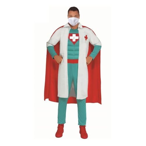 Super Docteur Costume Pour Les Hommes (Taille L)