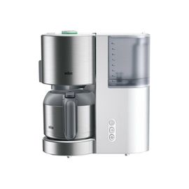 Braun IDCollection KF 5105 WH - Cafetière - 10 tasses - Blanc/inox
