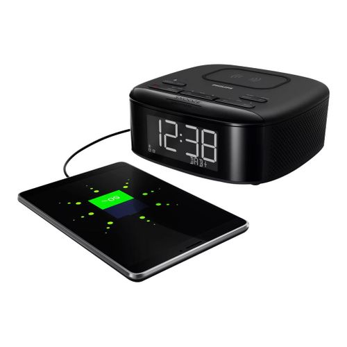 Philips TAR7705 - Radio-réveil - 4 Watt - - chargement sans fil