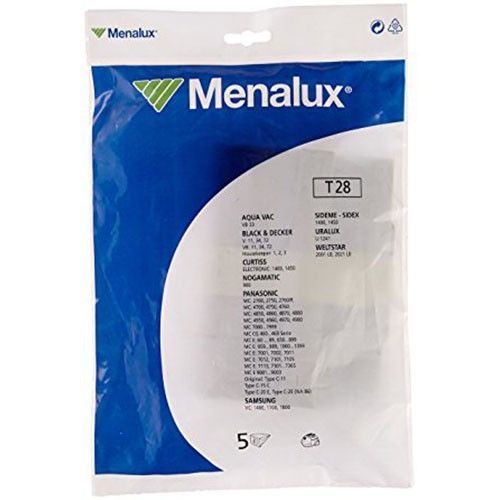 5 sacs Aspirateur (53180106501 9090101156 SHOP VAC ETA/ELCOTEC SIDEM HELKINA HOLLAND ELECTRO PANASONIC KELNER EXPRESS BOREAL SAMSUNG BLACK ET DECKER CURTISS SIDEX)