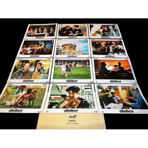 Didier : Jeu De 12 Photos D'exploitation Cinématographique - Format 21x27cm - De Et Avec Alain Chabat, Jean-Pierre Bacri, Caroline Cellier, Chantal Lauby, Josiane Balasko, Dominique Farrugia - 1997