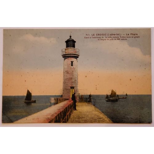 Carte Postale Ancienne Ref 73, Loire-Atlantique 44, Le Croisic, Le Phare