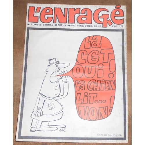 LEnragé (Du N°1 Au N°12) Collection Complète)