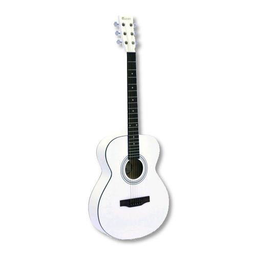 Dimavery Aw-303 Guitare Folk Blanc