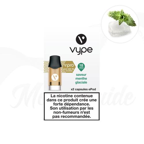 2x Capsules Menthe Glaciale ePod de Vype