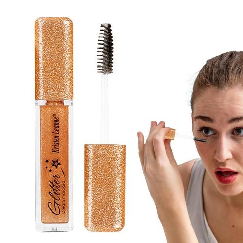 Mascara À Paillettes Pour Femmes, 0.21 Oz, Étanche, Longue Durée, Diamants Étincelants, Coloré, Cadeaux De Maquillage Pour La Saint-Valentin 