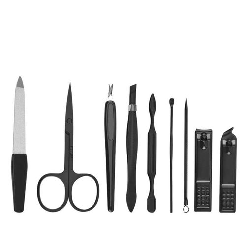 Ensemble D'outils De Manucure Professionnels, Ensemble D'outils Pour Nail Art, Coupe-Ongles, Poussoir À Cuticules, Lime, Pédicure 