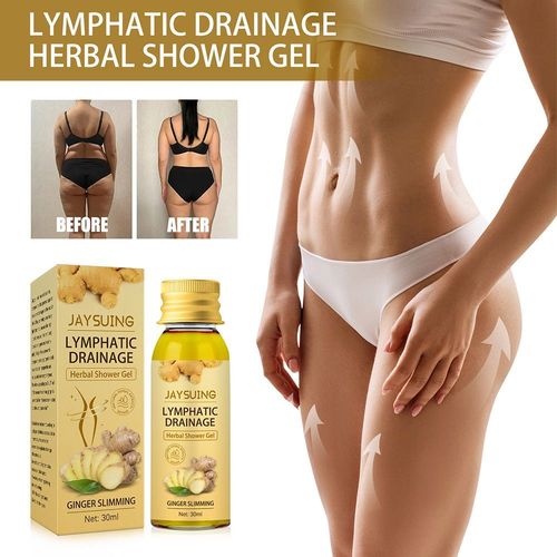Gel Douche Anti-Cellulite À Base De Plantes, Drainage Lymphatique, Soins Fermes Du Corps, Perte De Poids, Beauté, Nouveau 