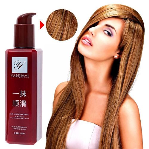 Yanjiayi-Après-Shampoing Lissant Pour Cheveux Bouclés, Secs Et Abîmés, Anti-Frisottis, Sans Rinçage, B3d3 