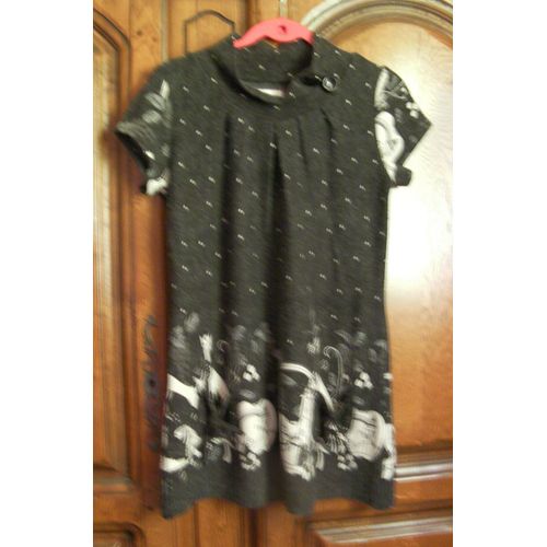 Robe Grise Cache-Cache - Taille 36/38