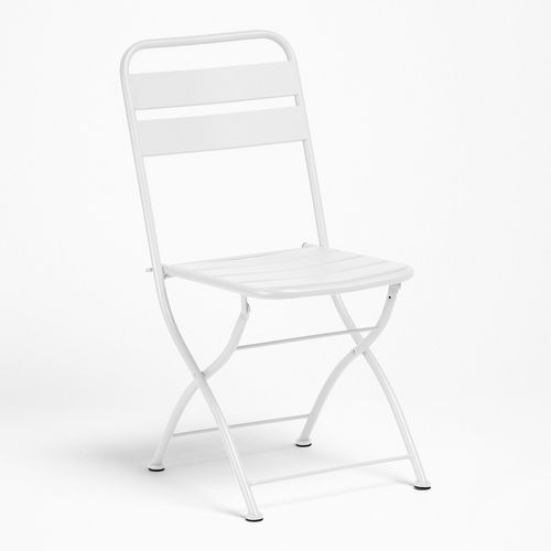 Chaise De Jardin Pliante Janti Blanc