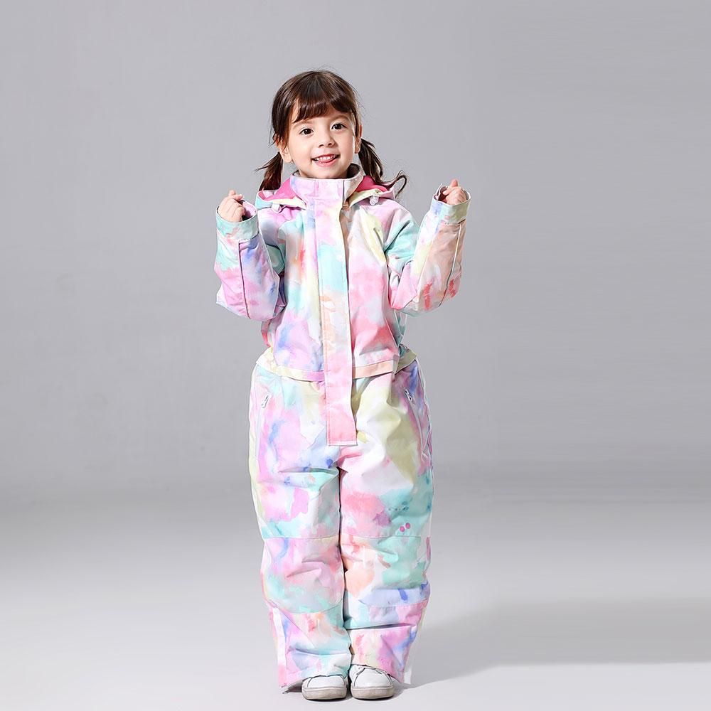 Rt Sc 130 Combinaison De Ski Pour Enfants Ensemble De Neige Impermeable Pour Filles Et Garcons Pantalon Veste De Ski Et De Snowboard D Hiver Enfant Bebe Rakuten