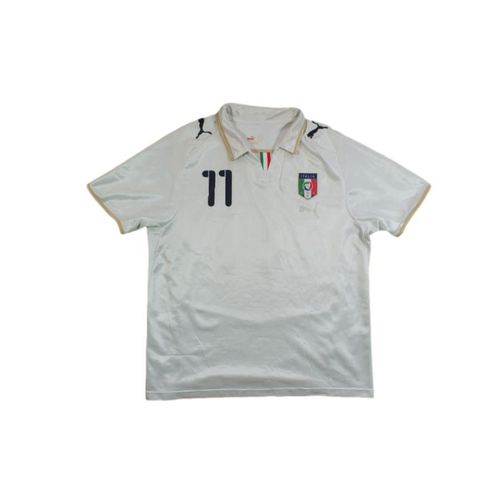 Maillot De Football Rétro Extérieur Équipe D'italie N°11 Gilardino 2008-2009