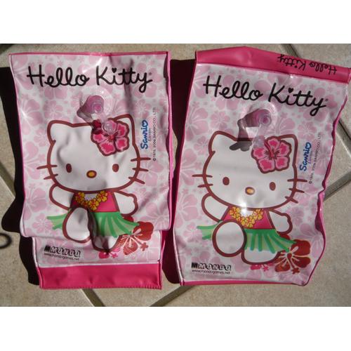 Paire De Brassards Hello Kitty Rose