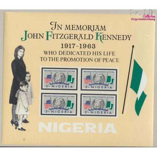 Nigeria Bloc 3 (Complète Edition) Neuf Avec Gomme Originale 1964 John (9477518