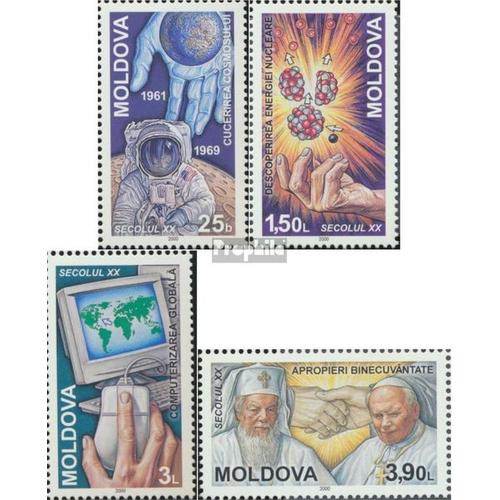 Moldawien 357-360 (Complète Edition) Neuf Avec Gomme Originale 2000 Evénements De 20. Century