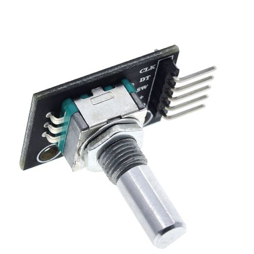 TZT 360 degrés Module d'encodeur rotatif pour Arduino brique capteur commutateur carte de développement KY-040 avec broches