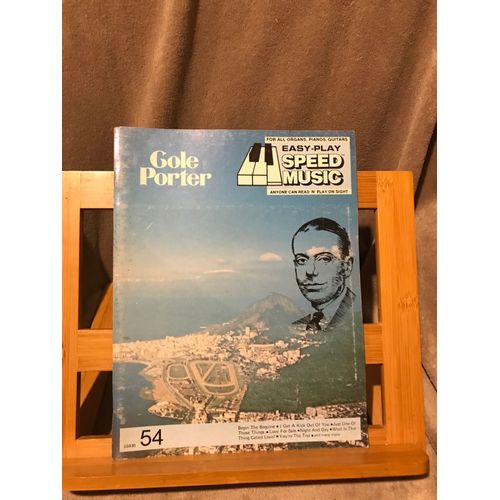 Cole Porter Easy Play Speed Music Partition Songbook Ligne Mélodique Accords 54