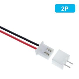 Wewoo - Câble de connecteur JST à 2 broches, bande lumineuse, longueur:  60cm - Fiches électriques - Rue du Commerce