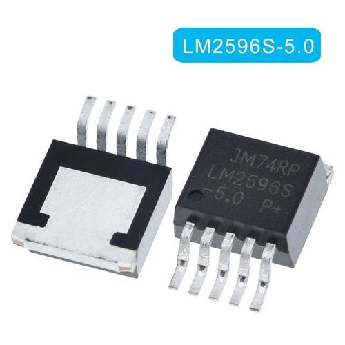 LM2596S-5.0 10 pcs/lot LM2596S-5.0 LM2596S-ADJ LM2596S LM2596 2596 À-263 En Stock