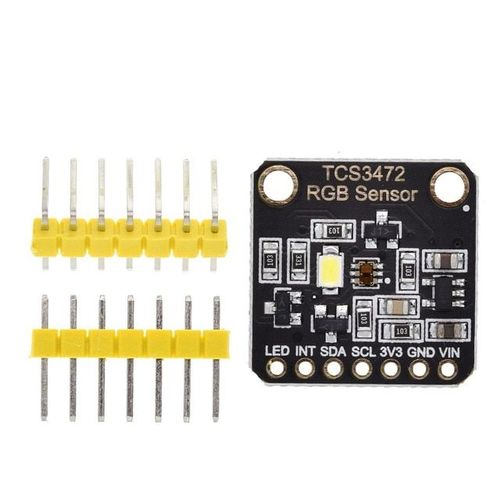 Square version TZT TCS34725 Module de reconnaissance de capteur de couleur carte de développement rvb IIC pour Arduino STM32