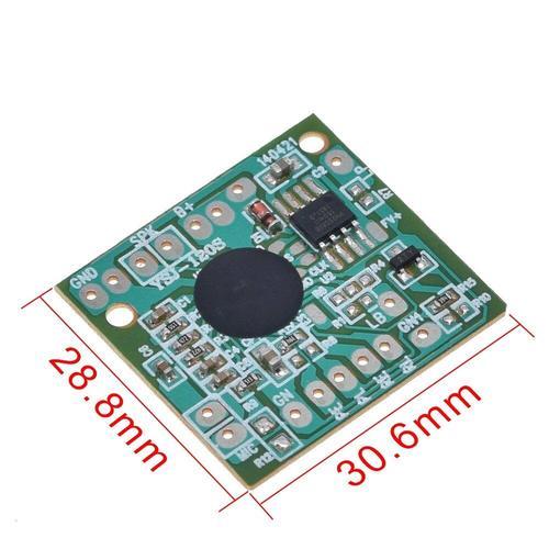 Module sonore pour jouet électronique IC puce enregistreur vocal 120s 120secs enregistrement lecture parler musique Audio enregistrable conseil cadeau