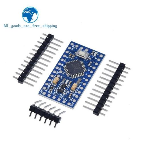 Pro Mini 328P-AU 5V 1 pièces Pro mini Atmega328P Pro Mini 328 Mini ATMEGA328 3.3V 8MHz 5V 16Mhz pour Arduino Compatible Nano CP2102 FT232RL