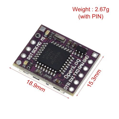 Enregistreur de données série Openlog enregistreur de données Open Source Naze32 F3 Blackbox ATmega328 Support Module Micro SD pour Arduino