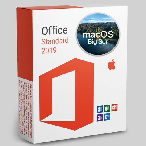 Microsoft Office 2019 Mac Big Sur (2 Macs)