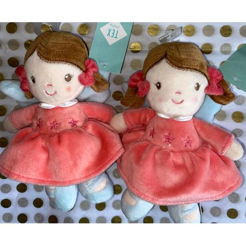 Doudou Poupee Tex Baby Rose Petit Modele Lot De Deux Jouets Poupees Peluches Petite Fille Carrefour