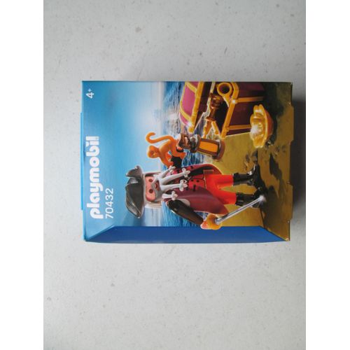 Playmobil Special Plus 70432 - Pirate Barbe Grise Avec Coffre Au Trésor