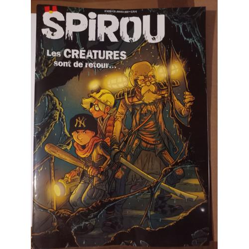 Spirou N° 4319 Kid Paddle Cedric Les Creatures