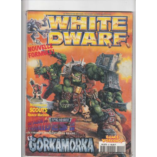 White Dwarf # 42 Octobre 1997 Games Workshop Jdr Jeux De Rôles Figurines Citadel