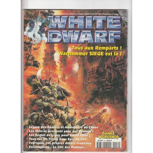 White Dwarf # 52 Août 1998 Games Workshop Jdr Jeux De Rôles Figurines Citadel Warhammer