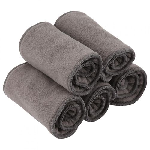 Doublures De Couches De Bébé, Diaphragme Réutilisable De Fibre De Café Lavable De 5 Pièces Pour Les Couches De Couches En Tissu206g-Time_Square