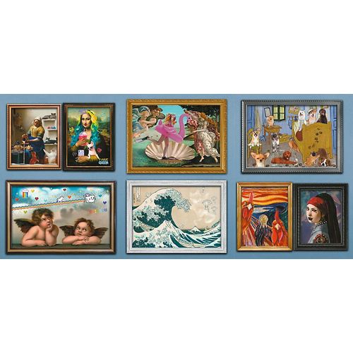 Collection D'art Pas Entièrement Classique - Puzzle 9000 Pièces