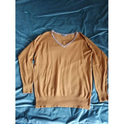 Pull Moutarde Femme Taille S Eldys Bon État