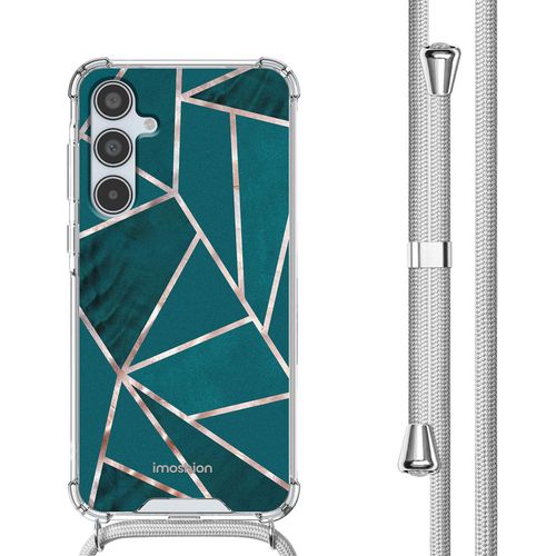 Imoshion Coque Design Avec Cordon Samsung Galaxy A35 Petrol Green Graphic