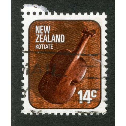 Timbre Oblitéré New Zealand, Kotiate, 14c