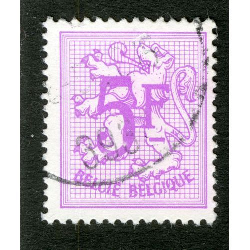 Timbre Oblitéré België - Belgique 5 F