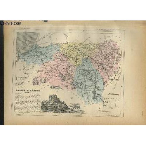 Carte Des Basses Pyrénées