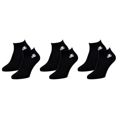 Chaussettes Femme Lulu Castagnette Pack De 3 Paires Lulu Low Cut Noires