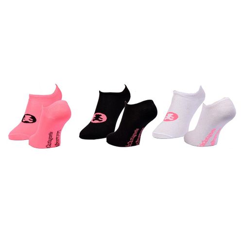 Chaussettes Femme Lulu Castagnette Pack De 3 Lulu Sneaker Fluo Assorties