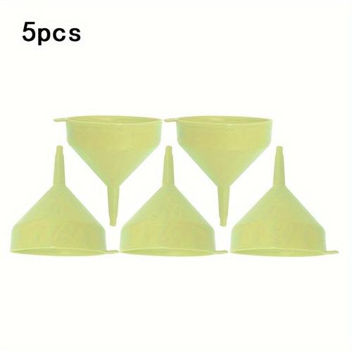 1pc Entonnoir De Haute Qualité/Vidange D'huile Épaissie Cuisine Multifonctionnelle Entonnoir En Plastique Filtre Entonnoir À Vin Vidange D'huile Bijoux Ajout D'eau Outil De Bijoux Pour Outil De Moulag