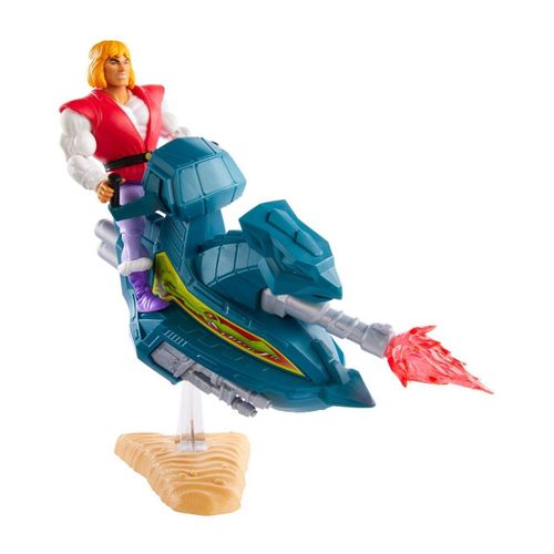 Les Maîtres De L'univers - Figurine Prince Adam Avec Sky Sled 14 Cm