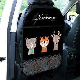 Protecteurs de siège arrière de voiture pour enfants, housses de siège de  voiture étanches, accessoires de voiture, poche d'évaluation de stockage,  D343 - AliExpress