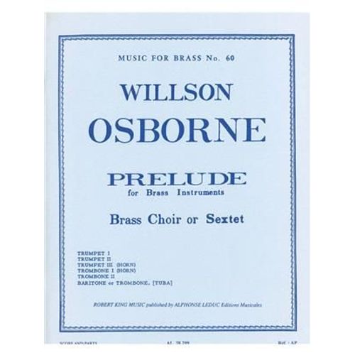 Prelude For Brass Instruments - Brass Choir Or Sextet (Score And Parts) - Music For Brass 60