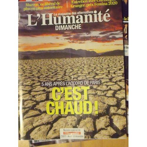 L'humanité Dimanche Le Magazine Des Alternatives/5 Ans Après L'accord De Paris