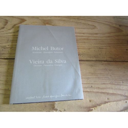Vieira Da Silva, Dessins: Michel Butor: Itinéraire